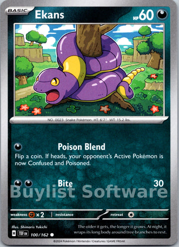 Ekans [100/162] [Temporal Forces]