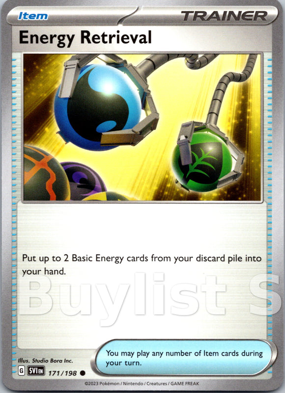 Energy Retrieval [171/198] [Scarlet & Violet Base Set]