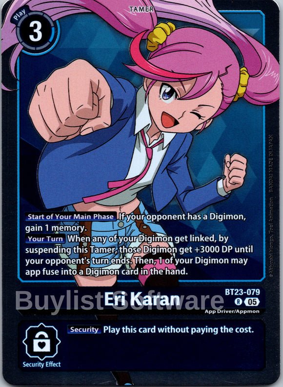 Eri Karan [BT23-079] [Hackers' Slumber] Foil