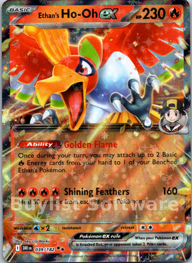 Ethan's Ho-Oh ex [039/182] [Destined Rivals] Holofoil