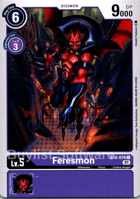 Feresmon [BT6-076] [Double Diamond]