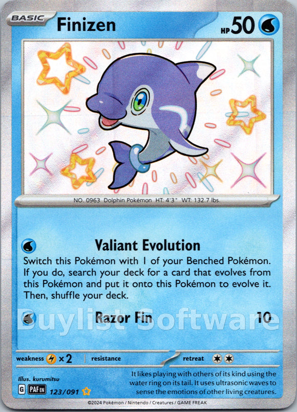 Finizen [123/091] [Paldean Fates] Holofoil