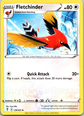 Fletchinder [139/203] [Evolving Skies]