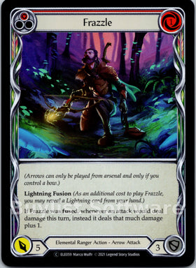 Frazzle (Red) [ELE059] [Tales of Aria] Unlimited Edition Rainbow Foil