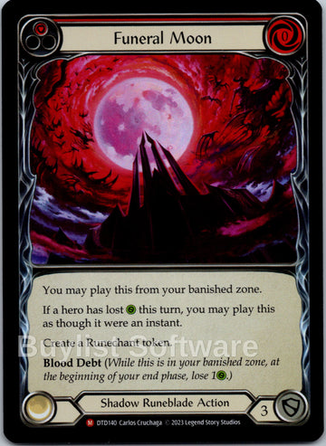 Funeral Moon [DTD140] [Dusk till Dawn] Rainbow Foil