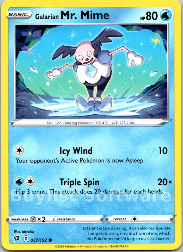 Galarian Mr. Mime [037/192] [Rebel Clash]