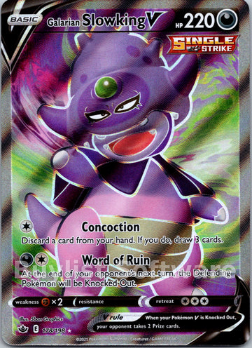 Galarian Slowking V [178/198] [Chilling Reign] Holofoil