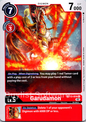 Garudamon [BT13-014] [Versus Royal Knights]