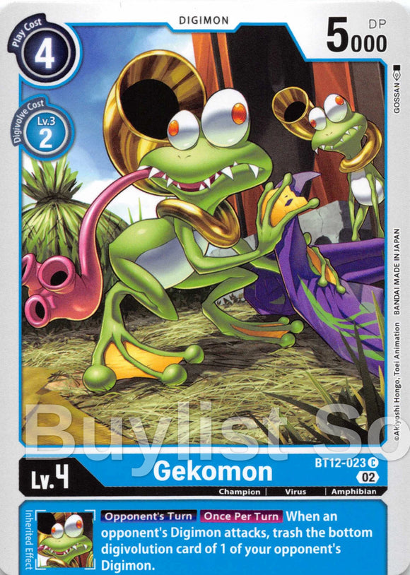 Gekomon [BT12-023] [Across Time]