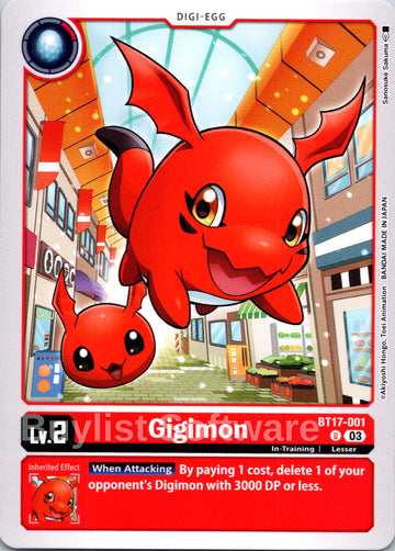 Gigimon [BT17-001] [Secret Crisis]