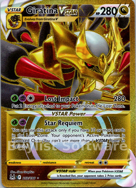 Giratina VSTAR (212) [212/196] [Lost Origin] Holofoil
