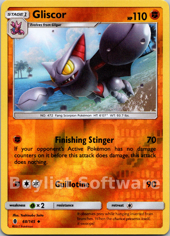 Gliscor [68/145] [Guardians Rising] Reverse Holofoil