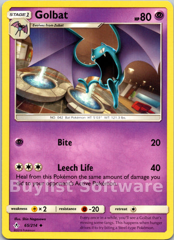 Golbat [65/214] [Unbroken Bonds]