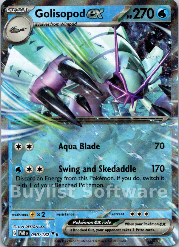 Golisopod ex [050/182] [Paradox Rift] Holofoil