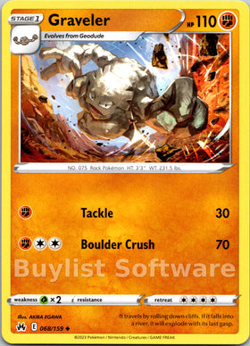 Graveler [068/159] [Crown Zenith]