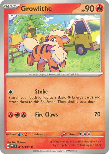 Growlithe [031/198] [Scarlet & Violet Base Set] Reverse Holofoil