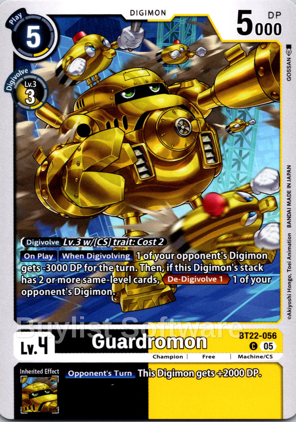 Guardromon [BT22-056 C] [Cyber Eden]