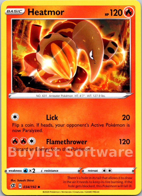 Heatmor [034/192] [Rebel Clash]