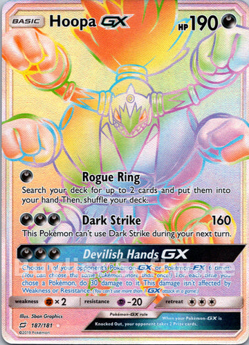 Hoopa GX [187/181] [Team Up] Holofoil