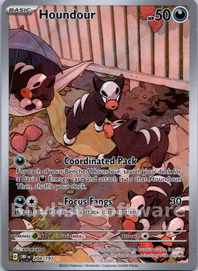 Houndour [204/197] [Obsidian Flames] Holofoil