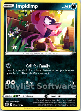 Impidimp [092/172] [Brilliant Stars]