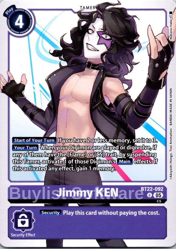 Jimmy KEN [BT22-092] [Cyber Eden]