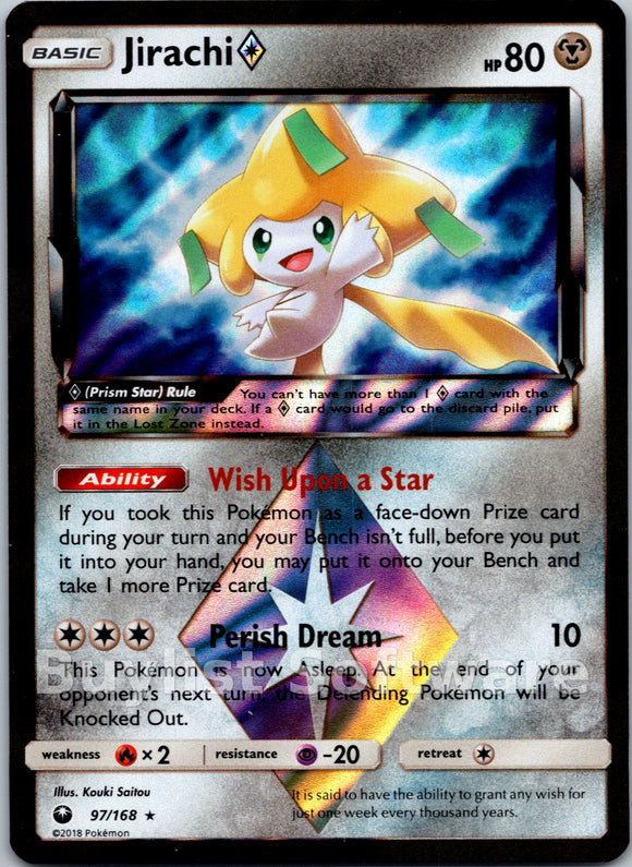 Jirachi Prism Star [97/168] [Celestial Storm] Holofoil