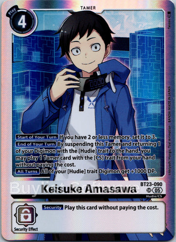 Keisuke Amasawa [BT23-090] [Hackers' Slumber] Foil