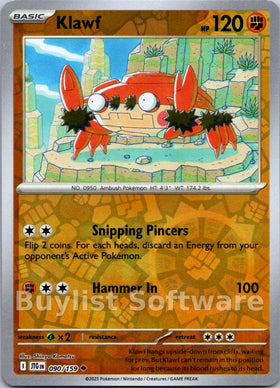 Klawf [090/159] [Journey Together] Reverse Holofoil