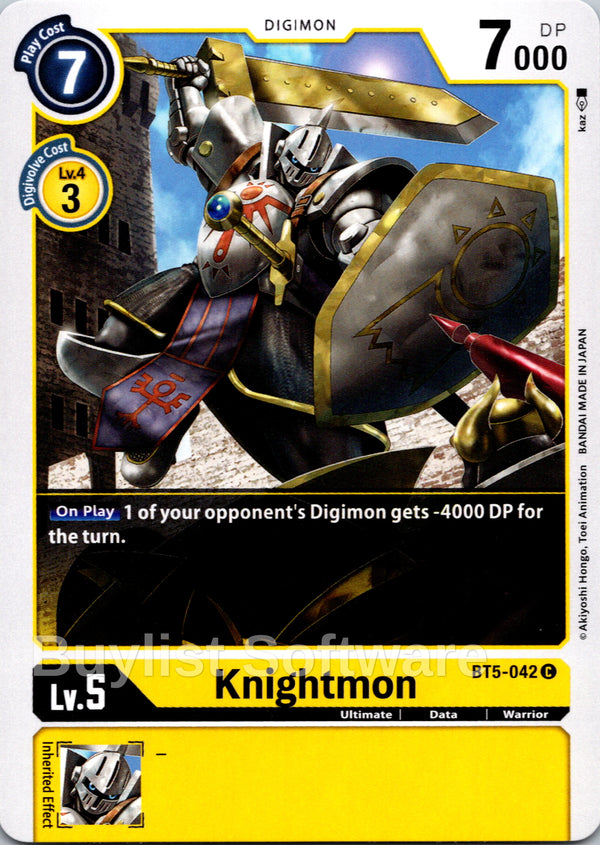 Knightmon [BT5-042] [Battle of Omni]