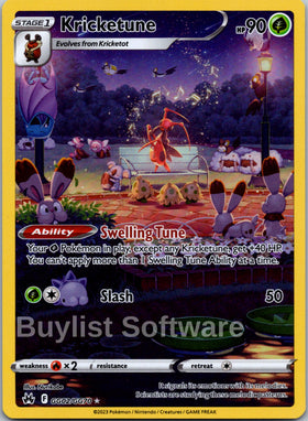 Kricketune [GG02/GG70] [Crown Zenith: Galarian Gallery] Holofoil