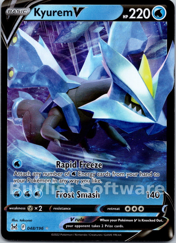 Kyurem V [048/196] [Lost Origin] Holofoil
