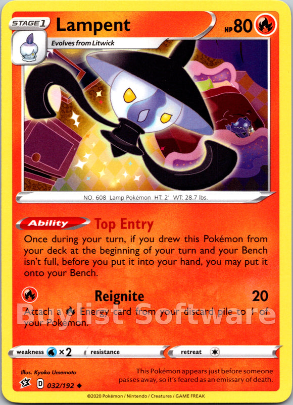 Lampent [032/192] [Rebel Clash]