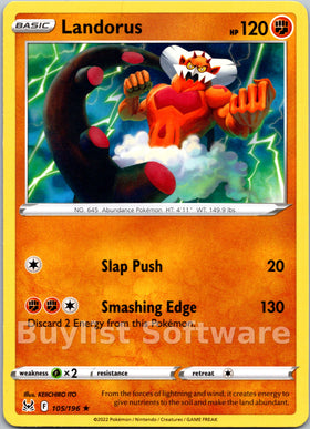 Landorus [105/196] [Lost Origin]