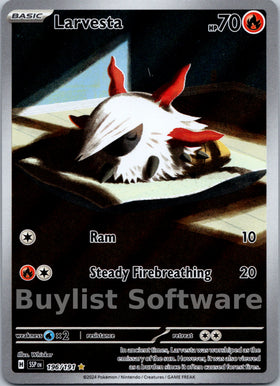 Larvesta [196/191] [Surging Sparks] Holofoil