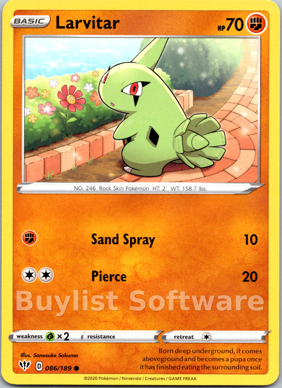 Larvitar [086/189] [Darkness Ablaze]