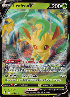 Leafeon V [007/203] [Evolving Skies] Holofoil