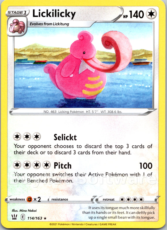 Lickilicky [114/163] [Battle Styles]