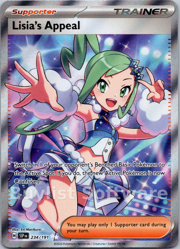 Lisia's Appeal [234/191] [Surging Sparks] Holofoil