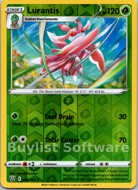 Lurantis [015/163] [Battle Styles] Reverse Holofoil