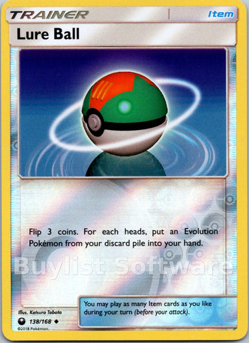 Lure Ball [138/168] [Celestial Storm] Reverse Holofoil