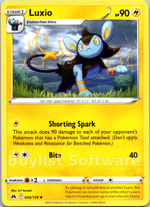 Luxio [042/159] [Crown Zenith]