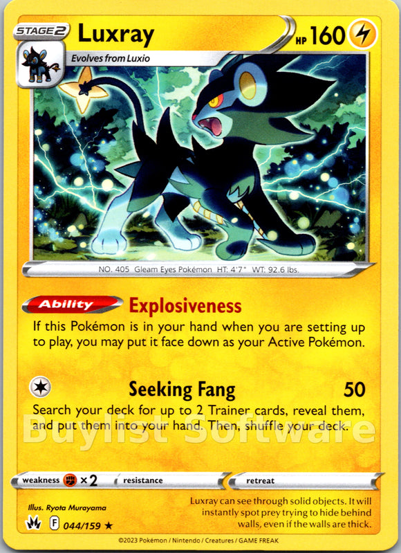 Luxray [044/159] [Crown Zenith]