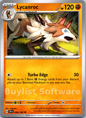 Lycanroc [090/162] [Temporal Forces]