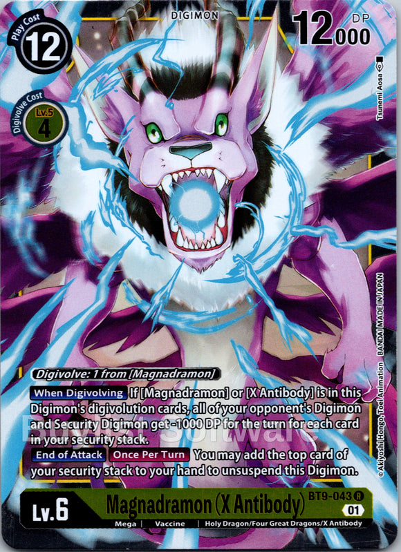 Magnadramon (X Antibody) [BT9-043] [X Record] Foil