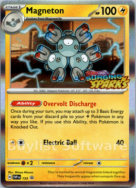 Magneton [153] [Scarlet & Violet Promo Cards] Holofoil