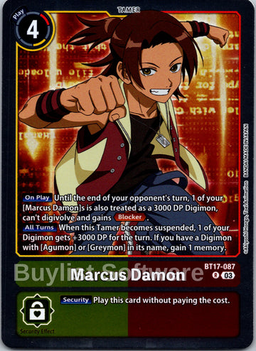 Marcus Damon [BT17-087] [Secret Crisis] Foil