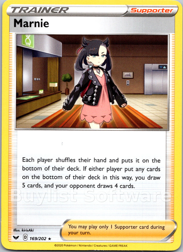 Marnie [169/202] [Sword & Shield Base Set]