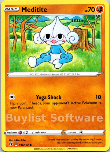 Meditite [097/192] [Rebel Clash]