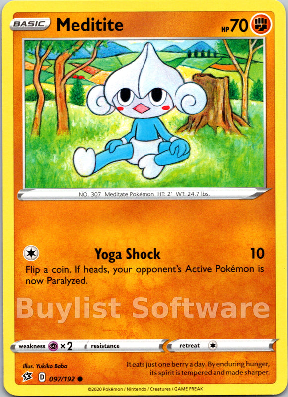 Meditite [097/192] [Rebel Clash]